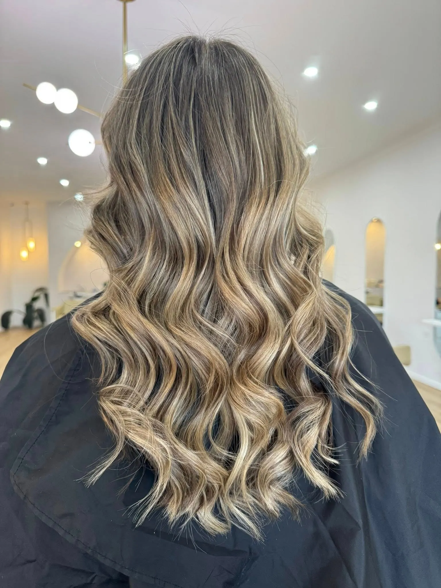 Balayage maintenance and toner refresh result at Ergo and Mane salon in Bridgewater near Bendigo