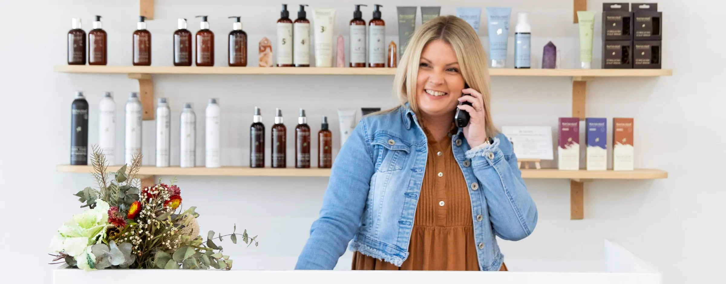 NATULIQUE certified organic hair products at Ergo and Mane, near Newbridge in Loddon Shire Victoria